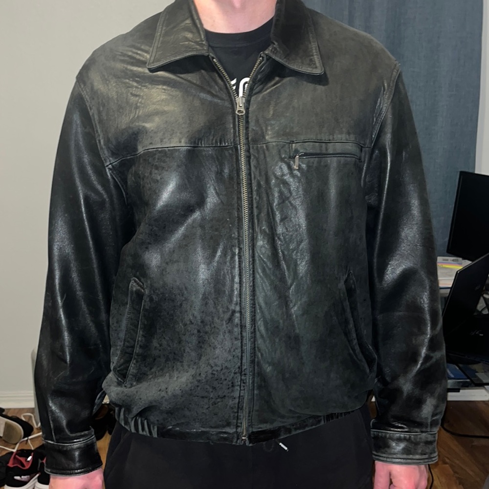 Vintage 80s Leather Jacket
